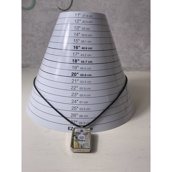 Necklace With "She Could Make Lemonade Out Of Lemons" Message On Pendant - Picture 2 of 5